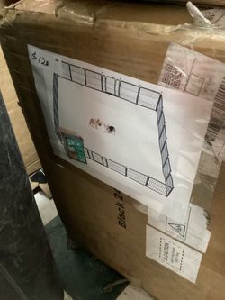 Black 24" Dog Playpen Pen Enclosure