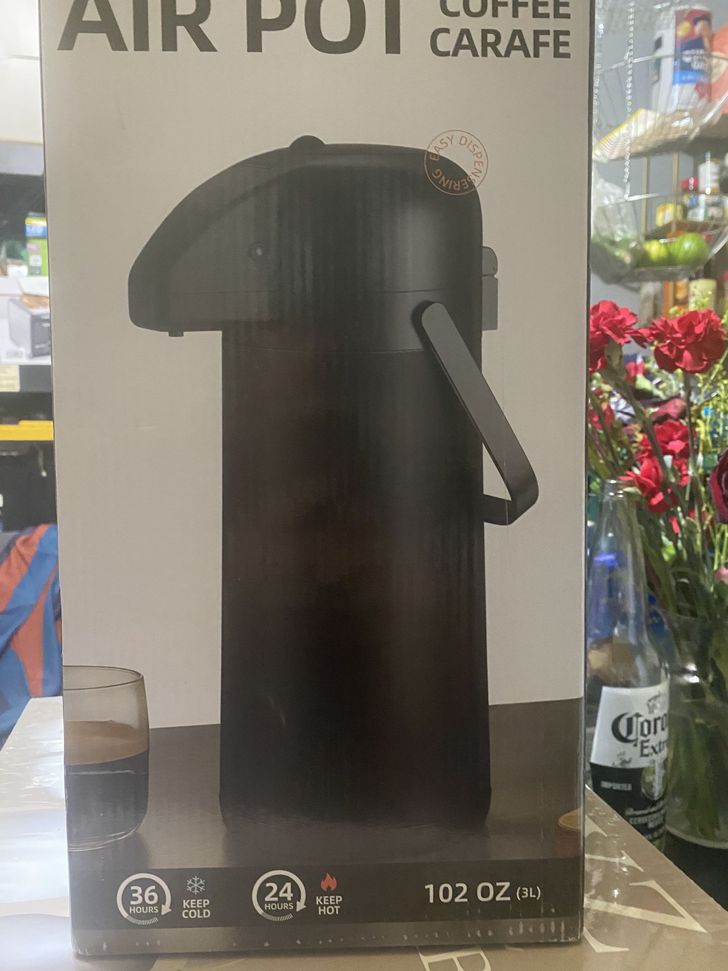 Air Pot Coffee Dispenser