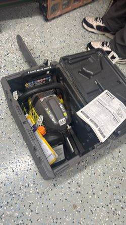 RYOBI gas chainsaw