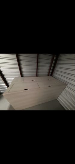 Twin  modular storage platform bed frame, which functions as a heavyduty platform foundation Q-2beds