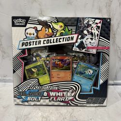Sealed Black Bolt & White Flare Poster Collection X 5