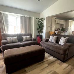Brown Couches