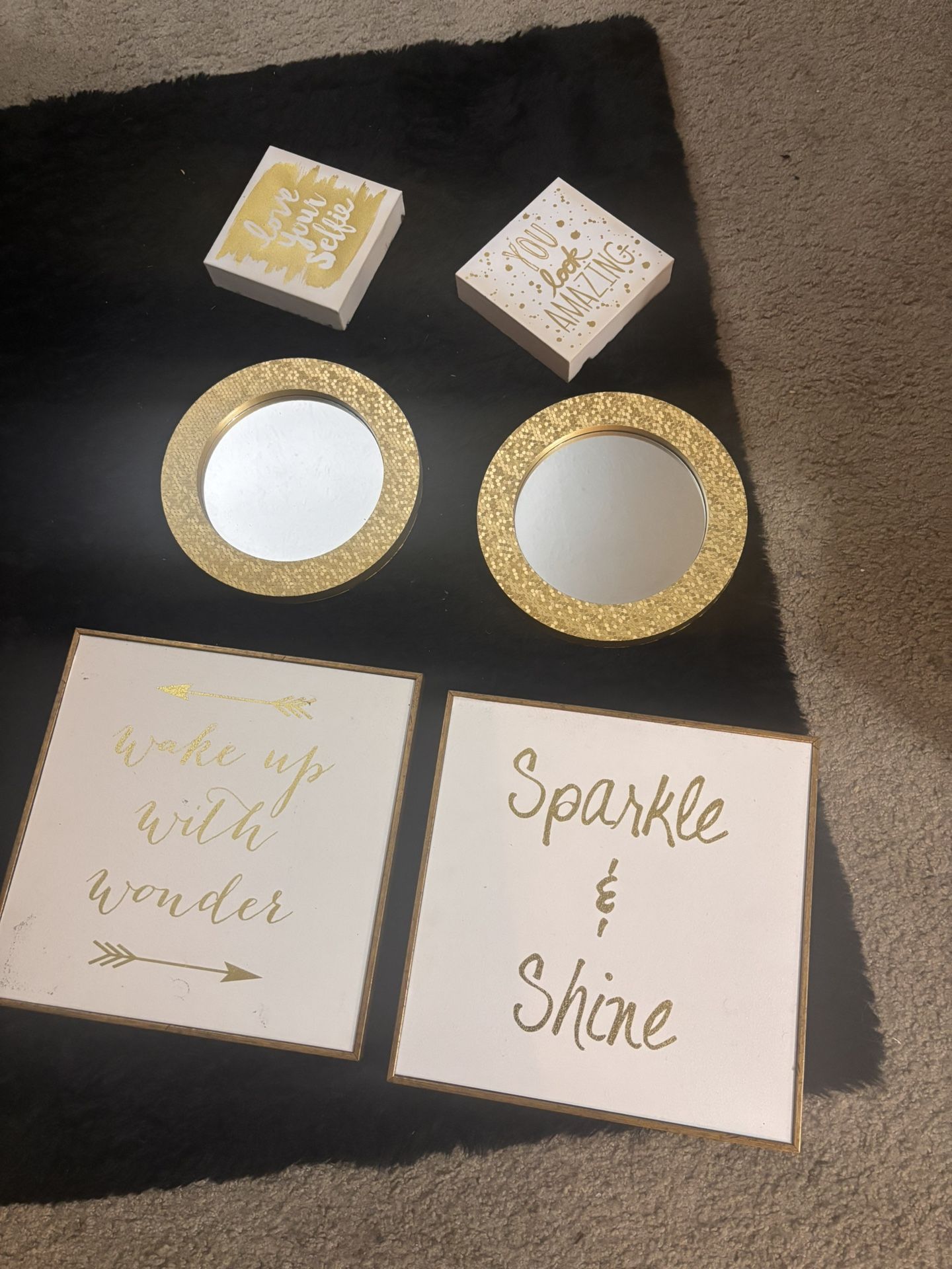 Gold And White Decor