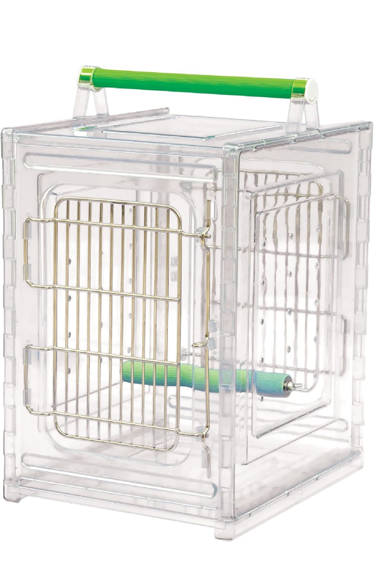 Perch And Go clear Bird Travel Carrier