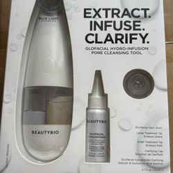 GLOfacial Hydro-Infusion Pore Cleansing + Blue LED Clarifying Tool