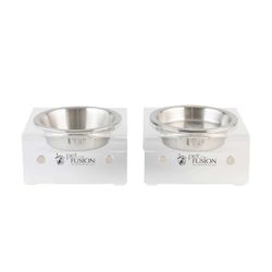 PetFusion Elevated Bowls For Dogs & Cats-1 Box