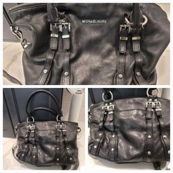 Michael Kors - Black Leather Hand Bag
