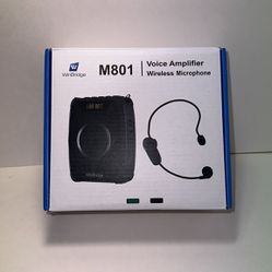 Voice Amplifier With Headset And Speaker 