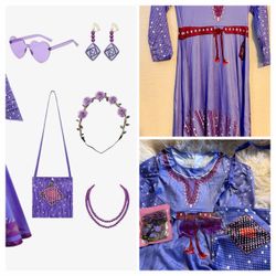 Asha Wish Disney Princess Costume Set