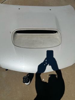 2011-2014 Subaru WRX OEM Hood (Satin Pearl White)