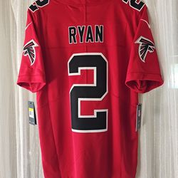 Atlanta Falcons Authentic NFL Stitched Color Rush Home Jersey Matt Ryan #2