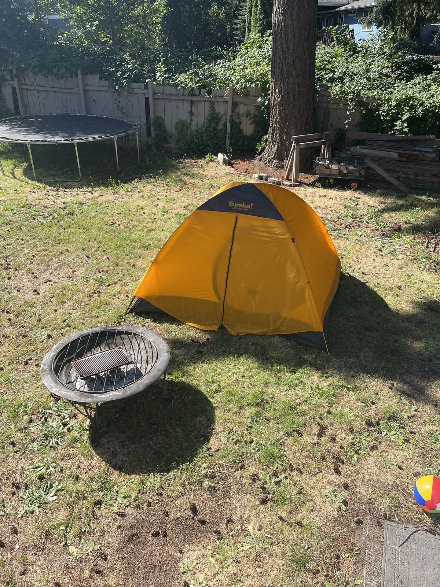 Eureka Church Hill 3 Person Tent Aluminum Poles Easy Set Up