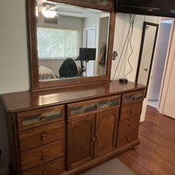 Dresser and Mirror