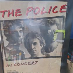 The Police.  1983 TOUR. Berlin Germany 