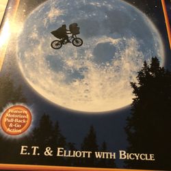 E.T & Elliot With Bicycle 