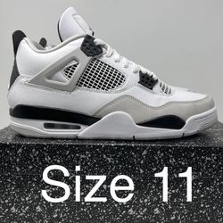 Size 11 - Nike Air Jordan 4 Military Black