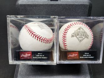 2 2005-08 World Series Baseball Balls