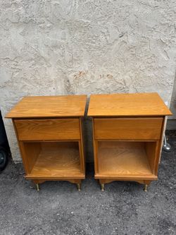 MCM Vintage Harmon nightstands