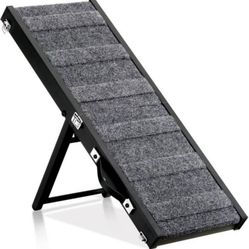 “New”Dog/Cat/Pet Ramp Adjustable Height  “non Slip”(am-med)pets ,portable,wood,retail$55