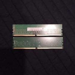 DDR4 Ram Sticks 2x8GB