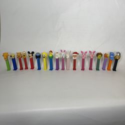 Pez vintage From 1(contact info removed) Lot Of 18 Disney, Pixar, Assorted Vintage Pez