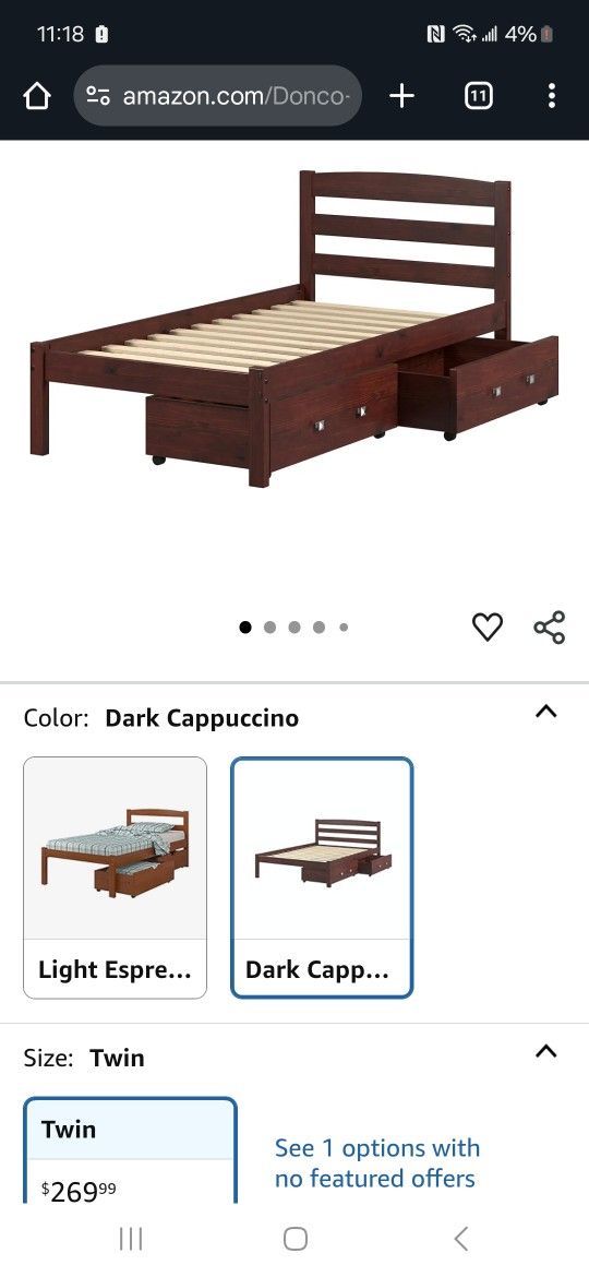 Brand New Twin Mattress And Twin Bed Frame