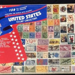 150 Unique United States Stamps Collection