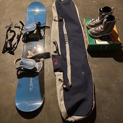 salmon snowboard pacakage