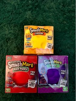 3 Smush Mart Scented Squishy Toys | Tiktok Viral
