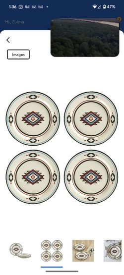 Mainstays Vintage Plates