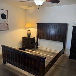 Queen size bed frame
