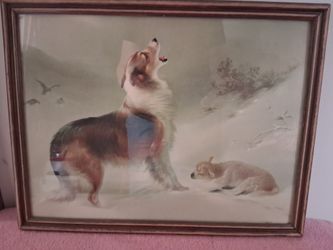 Beautiful Vintage "Found"print