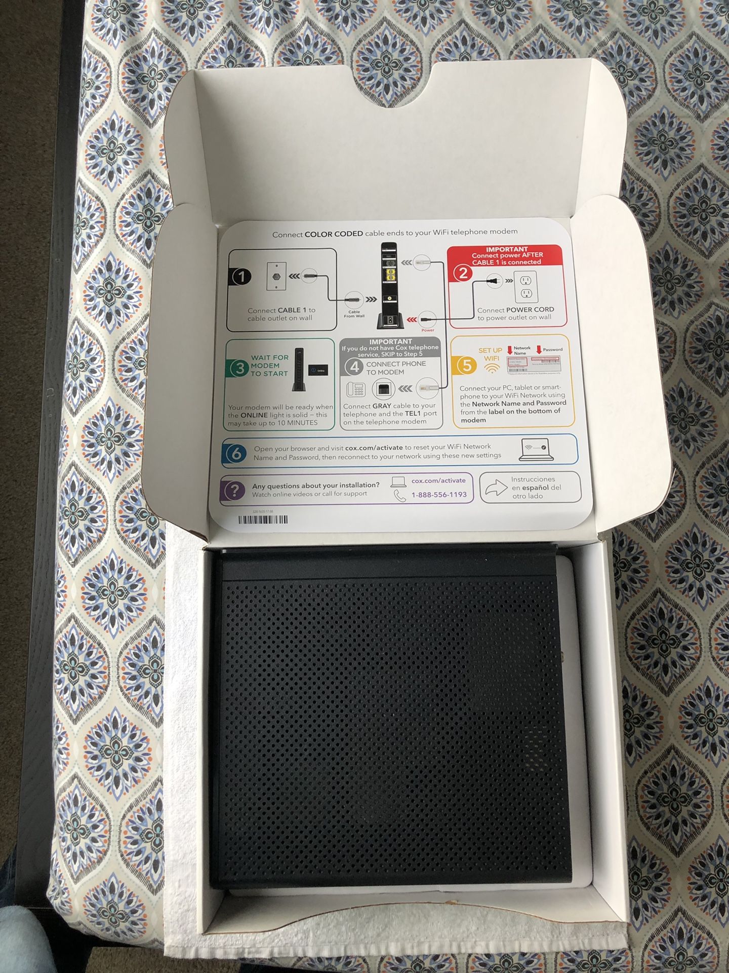 Arris Touchstone TG2472 WiFi Router for Sale in Herndon, VA