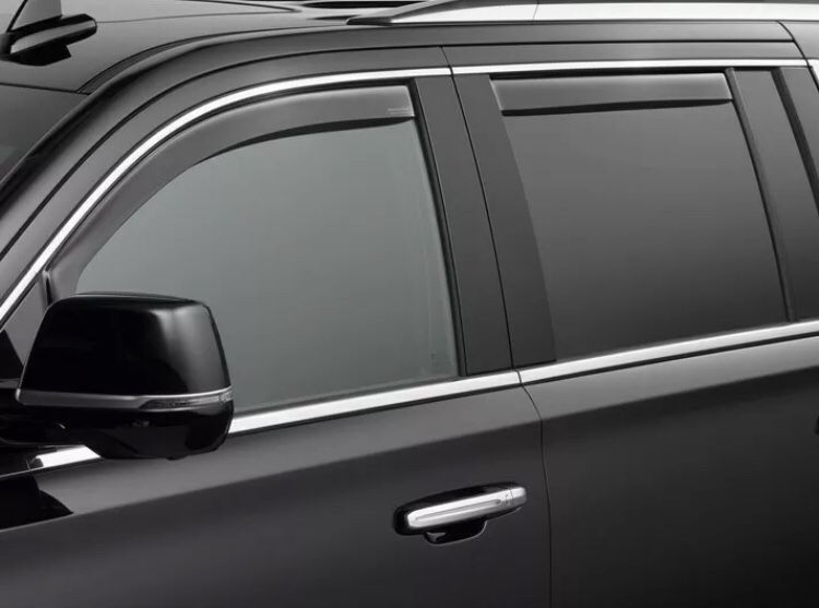 Weather tech side window deflectors 14+ Yukon xl / Suburban / Escalade ESV