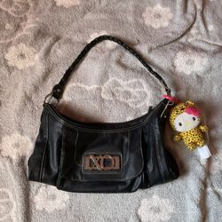 Y2K XOXO hobo leather bag 