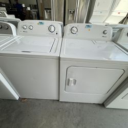 Amana Set Washer & dryer 