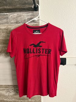 Hollister California Red Graphic T-Shirt