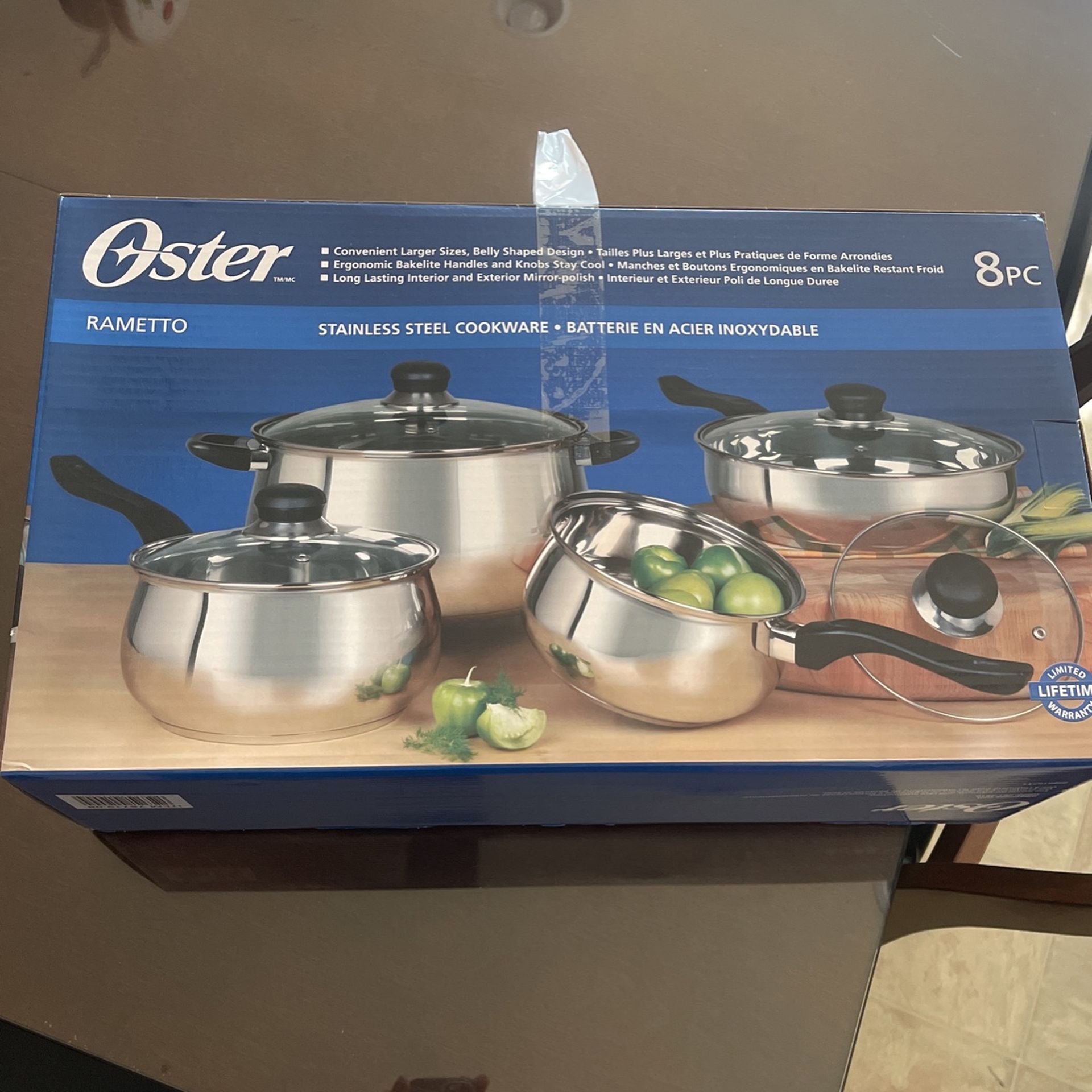 Pater brand New 8pc Set