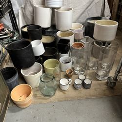 Pots & Glass $10 & under