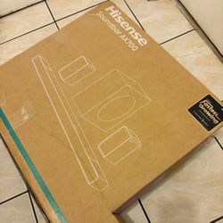 Hisense AX700 5.1.2 Ch. Soundbar Home Theater System | Dolby Atmos • Wireless Sub • 710W Peak Power