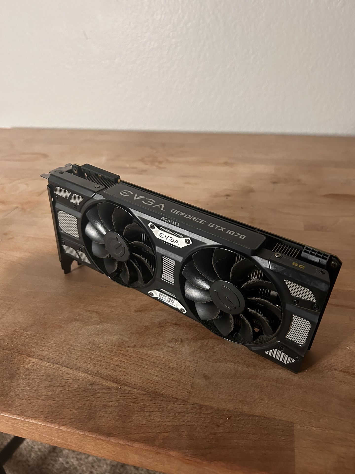 EVGA geforce GTX 1070 SC. 8gb
