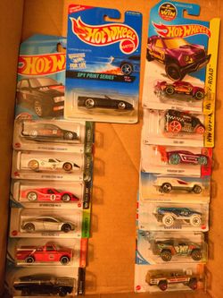 Assorted hot wheels from personal collection