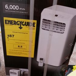 LG Portable air conditioner brand new. 6,000 BTU 250 Square feet unopened box