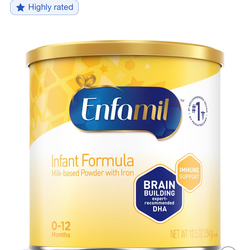 Enfamil formula 9 cans
