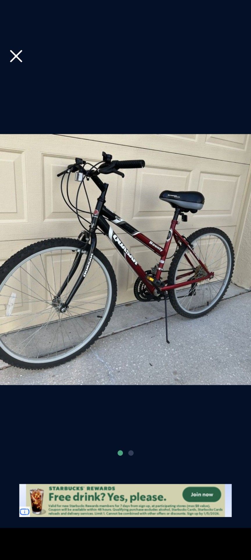 26" Mountain Bike