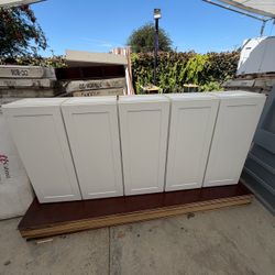 White Shaker Wall Cabinets