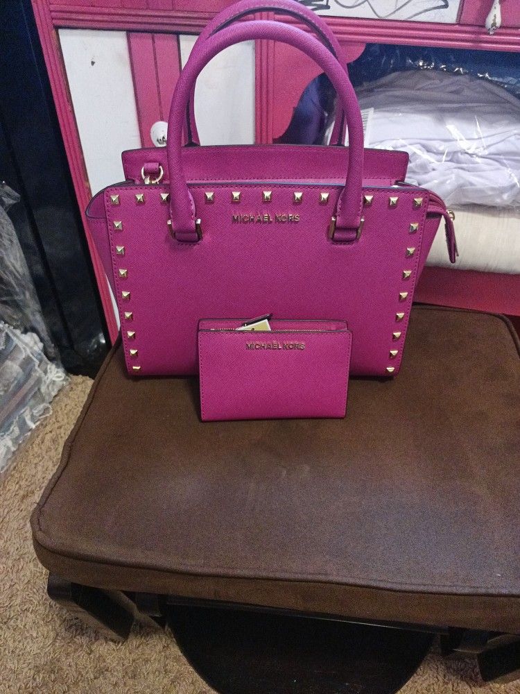 Michael Kors Bag And Wallet