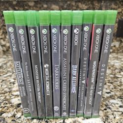 XBOX ONE Games Assorted Your Choice $10 Each  3  Game Minimum Platinum 360 Video Game Console TV 