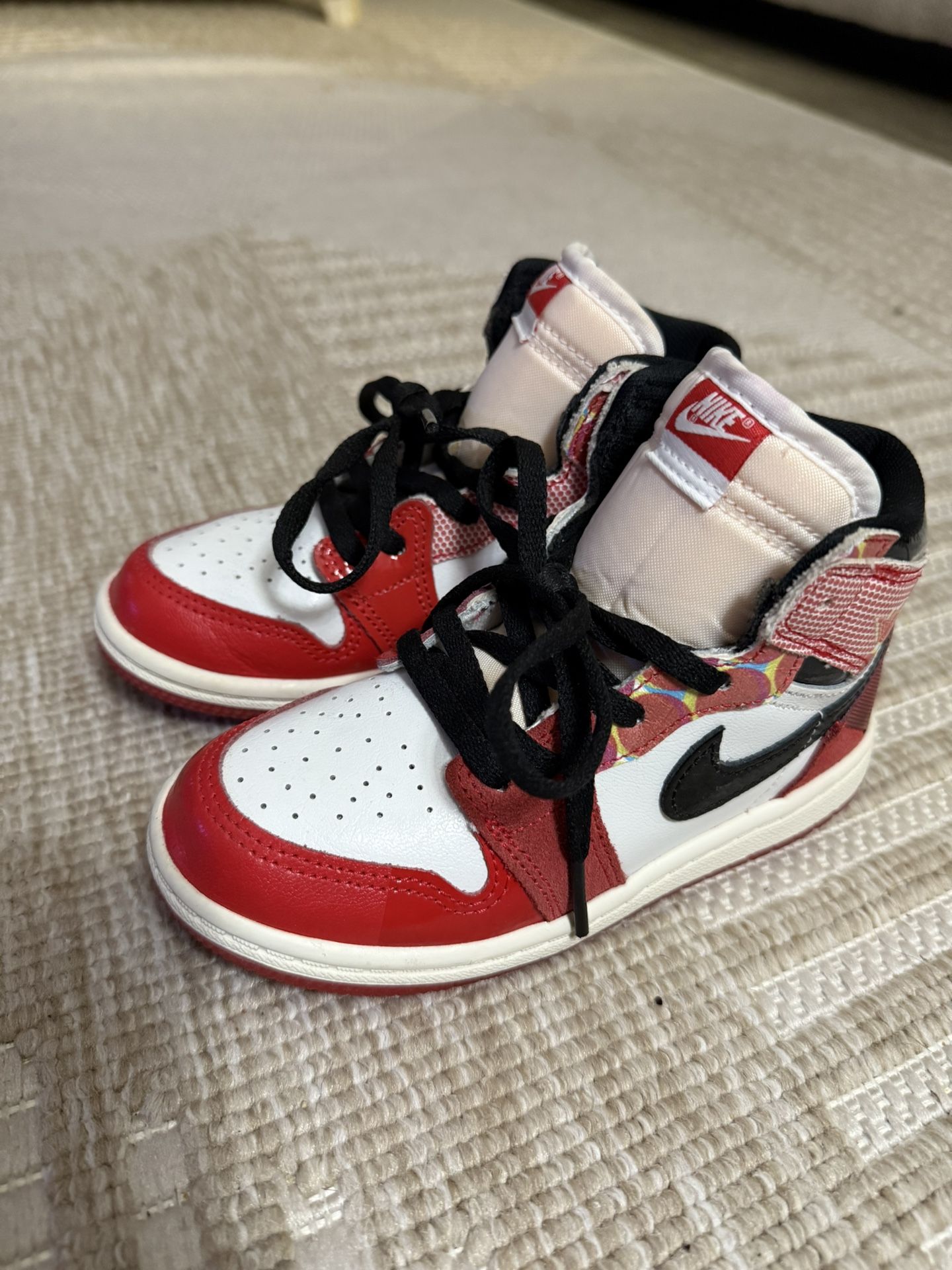 TD Jordan 1 Spider-Man Across The Spider-Verse Size 10C