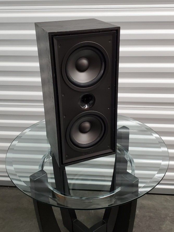 Klipsch Kg 2.2v Magnetically Shielded Center Channel Speaker Excellent Vintage Condition Black Oak Finish USA $50 ea (3) available